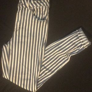 High rise skinny jeans